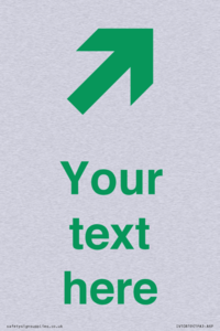 Custom Safe Condition inverse: Green Up right arrow